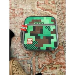Minecraft Camo Classic Lunchbox  Pottery Barn Kids Monogram Removed